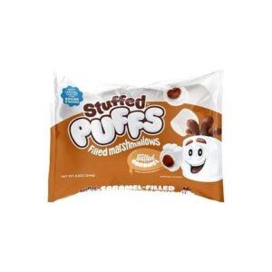Stuffed Puffs Marshmallow Caramel Center 8.6oz 6ct